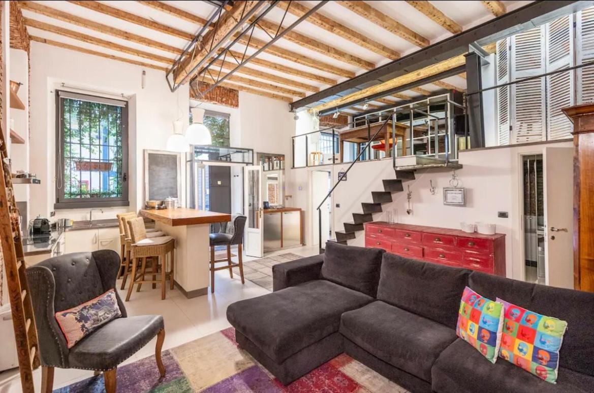 Loft Di Design Nel Cuore Di Milano Extérieur photo